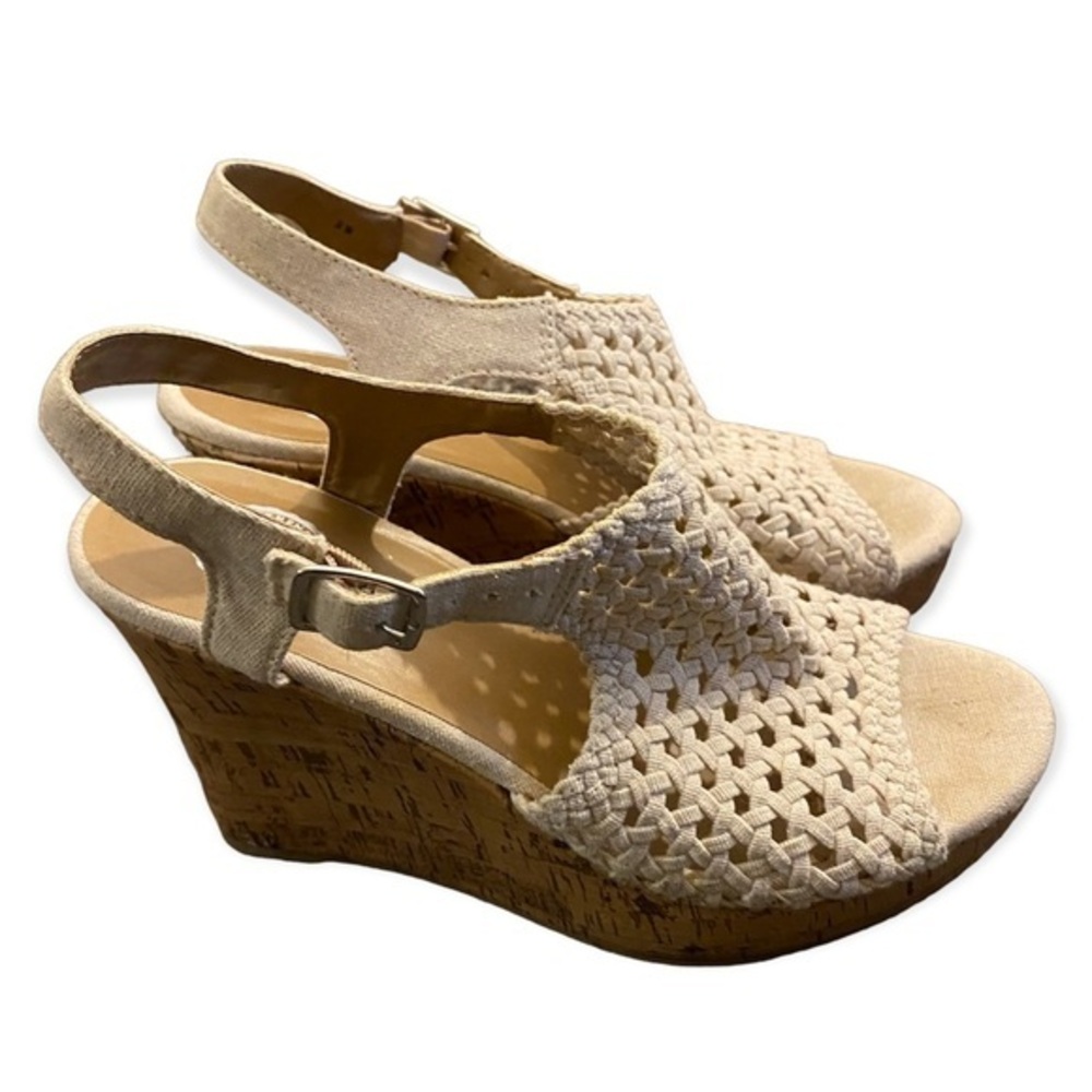 So Heels Wedge Women’s Sis 8 Shoes see pictures Heel Has Small Flaw